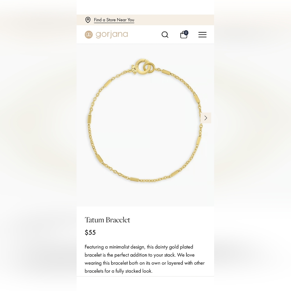 Gorjana Tatum bracelet